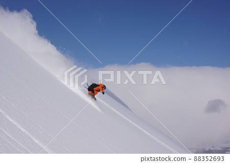 二世谷野外滑雪者提升噴霧 88352693