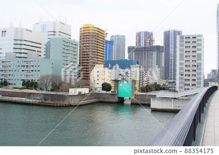 Sumida River from Tsukiji Ohashi 88354175