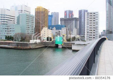 Sumida River from Tsukiji Ohashi 88354176