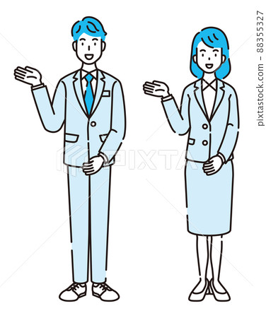 Business person mk line Business person mk line 88355327