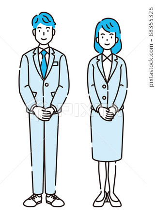 Business person mk line 88355328