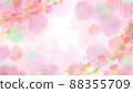 Watercolor style background material 88355709