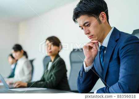 Business person meeting in a conference room Business person meeting in a conference room 88356018
