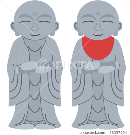 Illustration of Jizo Illustration of Jizo 88357204