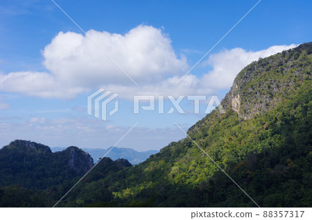 View on the way up to Doi Luang Chiang Dao, View on the way up to Doi Luang Chiang Dao, 88357317