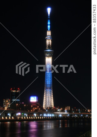 東京天空樹在晚上 東京天空樹在晚上 88357433