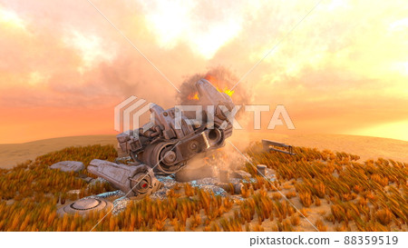 被毀的行星探索基地 被毀的行星探索基地 88359519