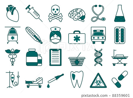 Medical Icon Set Medical Icon Set 88359601