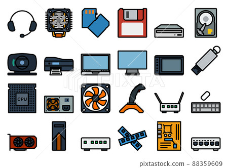 Computer Icon Set Computer Icon Set 88359609