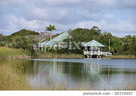 Ernest F Coe Visitor Center in Everglades National Park, Florida. 88359887