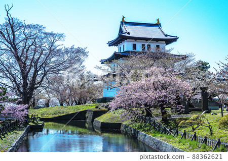 春天松前公園北海道 88362621