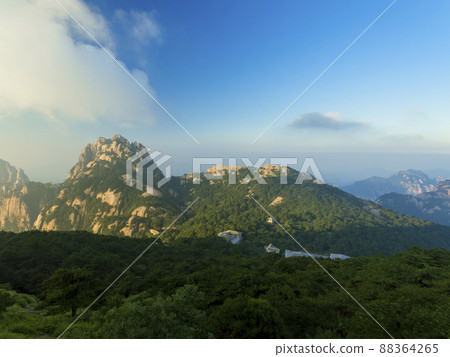 View from Huangshan, Guangmingding, Anhui Province, China / Huangshan, Anhui, China 88364265