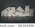 Home Ownership Residential Market for Future Investment Concept, Real Estate Marketing for Customer Demand. Housing Loan and Banking for Property Estate. Residence Housing Crisis 88364996
