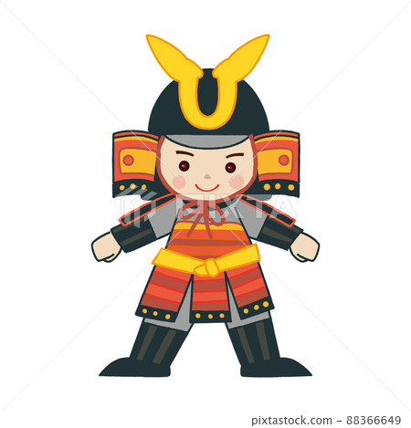 Children's Day Material Boy in armor and armor Children's Day Material Boy in armor and armor 88366649