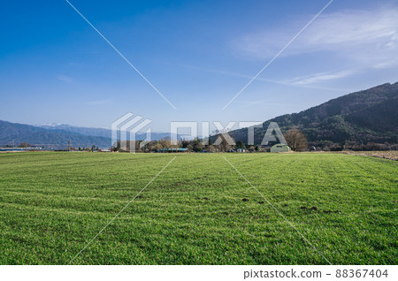 A landscape of refreshing pasture A landscape of refreshing pasture 88367404