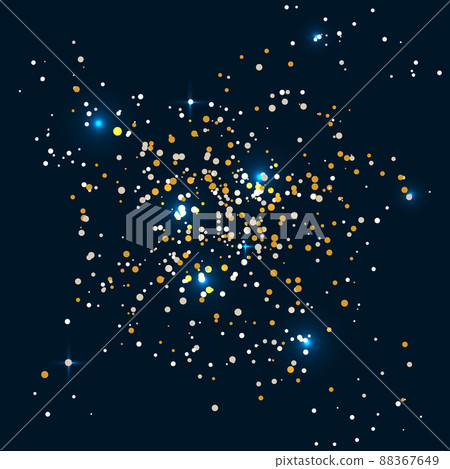 Night space background with colorful stars Night space background with colorful stars 88367649