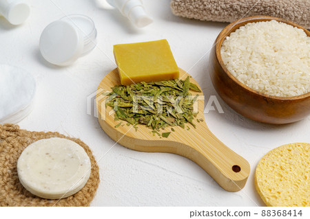 Fermented skin care cosmetic, with powerful nature fermentation ingredients rice, green tea leaves. 88368414