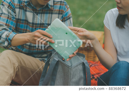 picnic, date, heterosexual couple 88368672