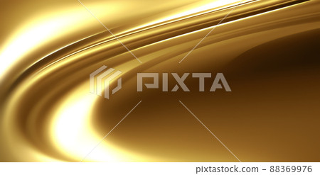 Bright Saturated Gold Background 88369976
