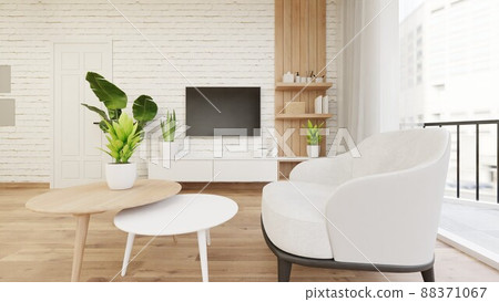 可用於房地產廣告、博客和主頁的室內圖像 88371067