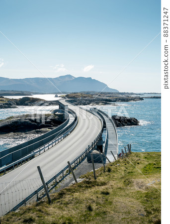 Atlantic Ocean Road in Norway 88371247