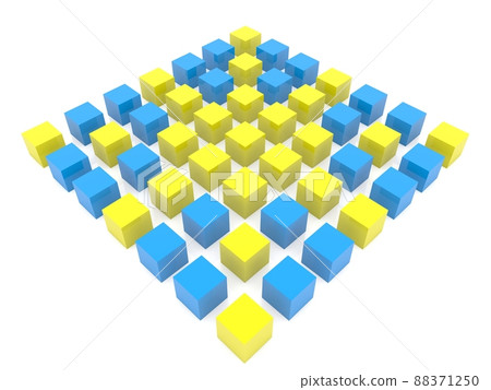 Abstract Sun made of yellow toy blocks Abstract Sun made of yellow toy blocks 88371250