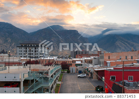 Provo, Utah, USA Downtown Cityscape Provo, Utah, USA Downtown Cityscape 88371453