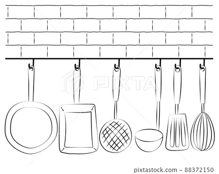 Handwriting style kitchen tool set Handwriting style kitchen tool set 88372150