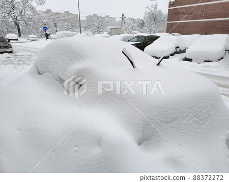 Winter. A lot of snow. Winter. A lot of snow. 88372272