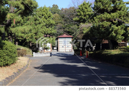 是忍城遺址第二停車場的入口 是忍城遺址第二停車場的入口 88373560