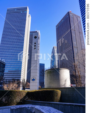 從新宿島塔到西新宿的摩天大樓 從新宿島塔到西新宿的摩天大樓 88373596