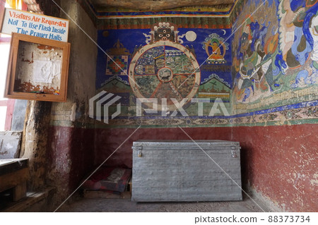 Mural painting of Tixegonpa Mural painting of Tixegonpa 88373734