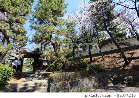 從搬遷到忍城舊址的電心書館正門第一個停車場一側拍攝 88374210