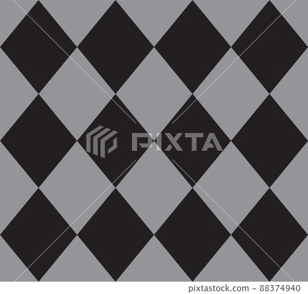 Vector seamless pattern of checkered texture 88374940