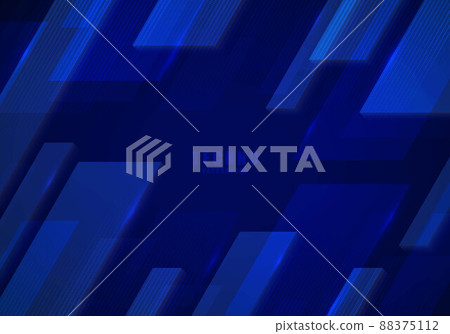 Abstract futuristic blue rectangles pattern geometric artwork decorative. Abstract futuristic blue rectangles pattern geometric artwork decorative. 88375112