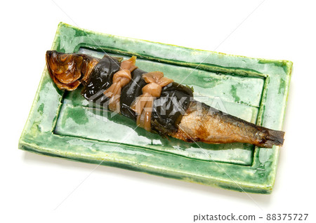 加糖煮熟的鯡魚 加糖煮熟的鯡魚 88375727