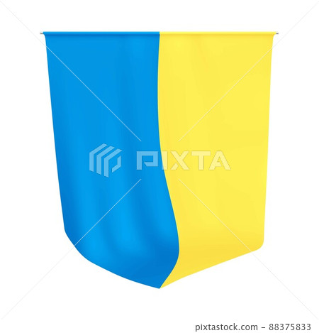 Ukraine pennant. National Ukrainian yellow blue tapestriy. Ukraine gobelin. Ukraine pennant. National Ukrainian yellow blue tapestriy. Ukraine gobelin. 88375833
