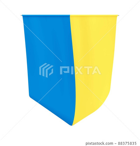 Ukraine pennant. National Ukrainian yellow blue tapestriy. Ukraine gobelin. Ukraine pennant. National Ukrainian yellow blue tapestriy. Ukraine gobelin. 88375835