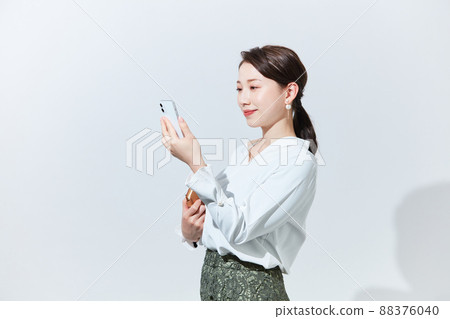 Business casual young woman Business casual young woman 88376040