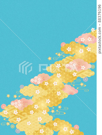 背景材料-日式櫻花 2022-33-3 88376196