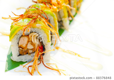 Japanese sushi rolls Maki Sushi 88376848
