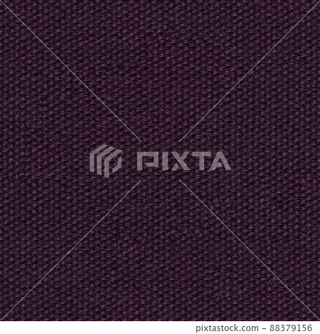 Strict dark textile background in violet hue. Seamless square texture. 88379156