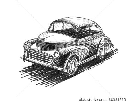 Car Drawing Ink