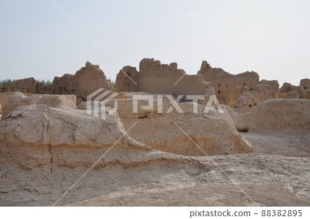 Silk Road, Xinjiang Uygur Autonomous Region, China, Turfan World Cultural Heritage, Kogawa Former Castle 88382895