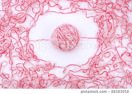 clew isolated on a white background 88383058