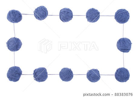 blue clews isolated on a white background 88383076