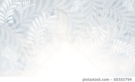 white nature leaves background design 88383794