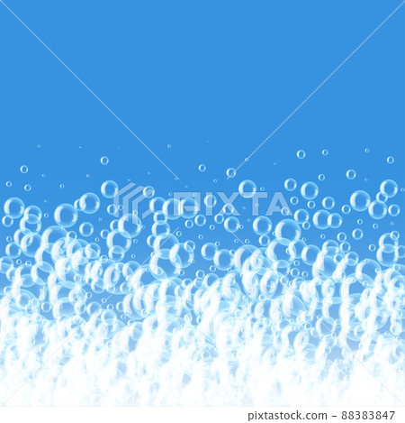 water or soap foam bubbles background 88383847