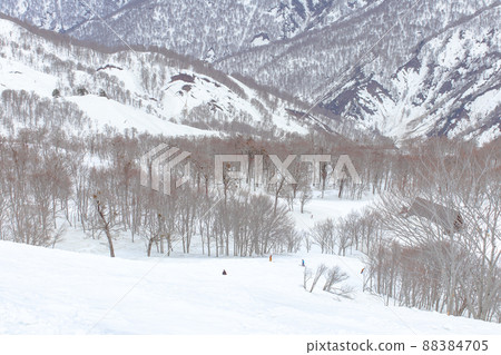 Okutadami Maruyama Ski Resort Spring Ski Season Okutadami Maruyama Ski Resort Spring Ski Season 88384705
