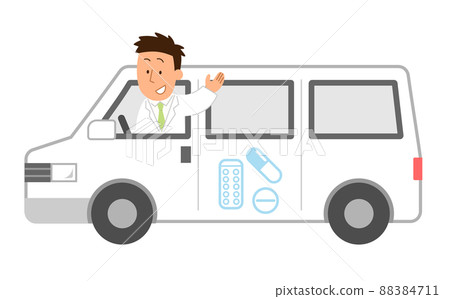 一個穿白大褂的人騎車 1 一個穿白大褂的人騎車 1 88384711
